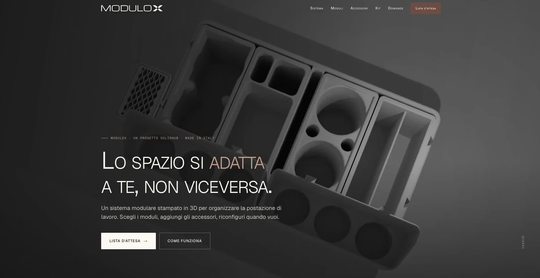 Modulox, sistema modulare